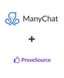 Интеграция ManyChat и ProveSource Интеграция ManyChat и ProveSource