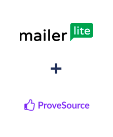 MailerLite ve ProveSource entegrasyonu MailerLite ve ProveSource entegrasyonu